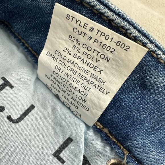 Letter To Juliet Womens Distressed Medium Wash High Waisted Jeans Size 24 - Picture 9 of 9